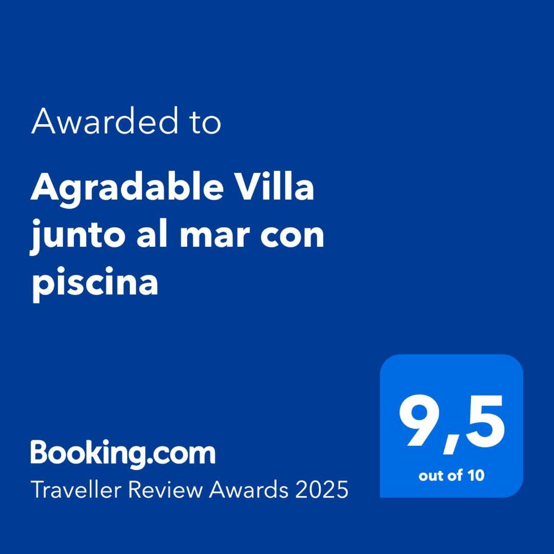 Agradable Villa Junto Al Mar Con Piscina Sagunt Exterior foto